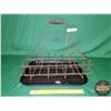 Image 1 : Wire Oil Quart Carrier (for Glass Jar type) Holds 8 (SEE PICS!)
