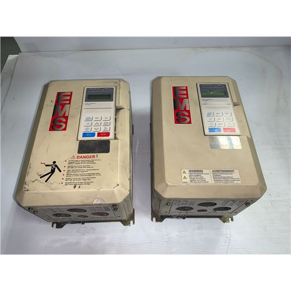 (2) Yaskawa #CIMR-G5U45P5 Drives