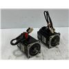 Image 1 : (2) Yaskawa #SGMPH-04A1A-YR51 AC Servo Motors