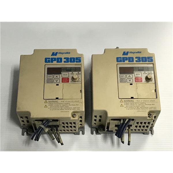 (2) Magnetek #JBD001 Drive