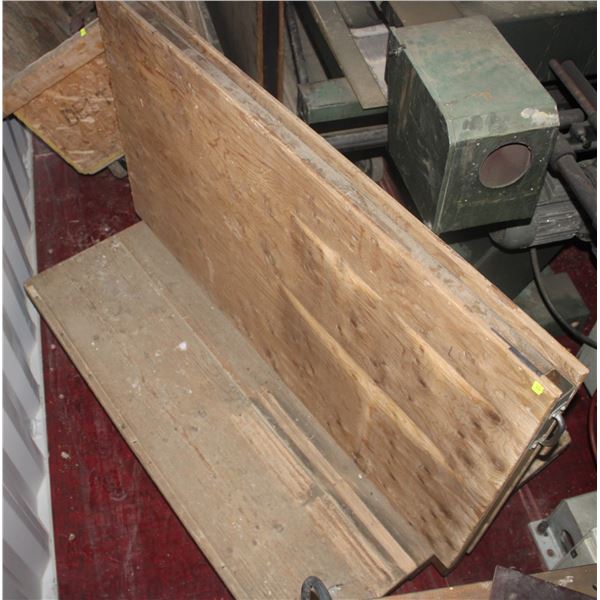 INSURANCE CLAIM: WOODSHOP UTILITY CART.