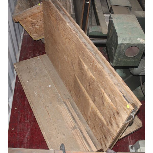 INSURANCE CLAIM: WOODSHOP UTILITY CART