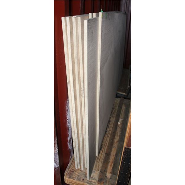 INSURANCE CLAIM: NINE 8' X 5' PIECES OF PLYWOOD