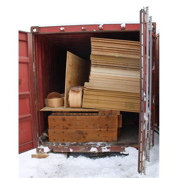 INSURANCE CLAIM: SEACAN FILLED WITH WOOD INCLUDES