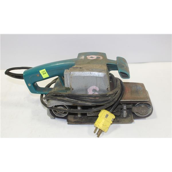 INSURANCE CLAIM: MAKITA CORDED  BELT SANDER