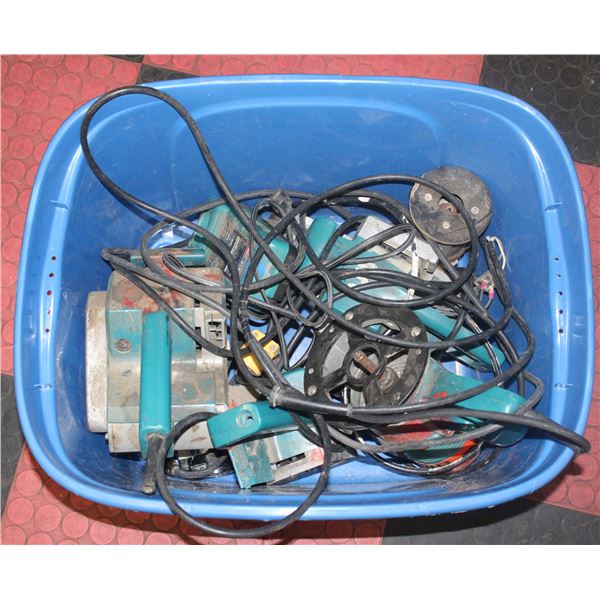 INSURANCE CLAIM: TOTE OF MAKITA POWER TOOLS FOR