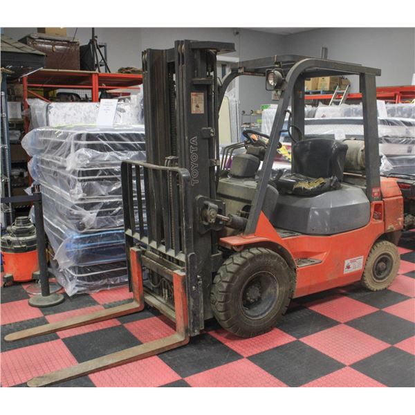 INSURANCE CLAIM: TOYOTA FORKLIFT- 4253 HOURS
