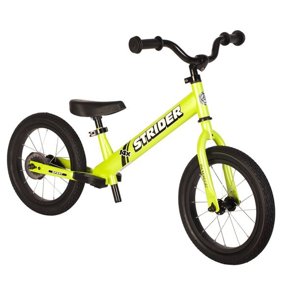 NEW YELLOW STRIDER BALANCE BIKE