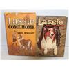 Image 1 : VINTAGE (2) LASSIE HARDCOVER BOOKS