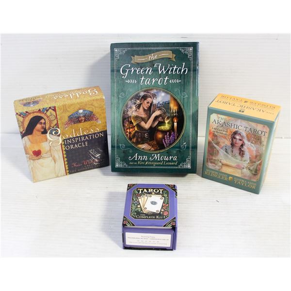 TAROT CARDS A LOT OF 4