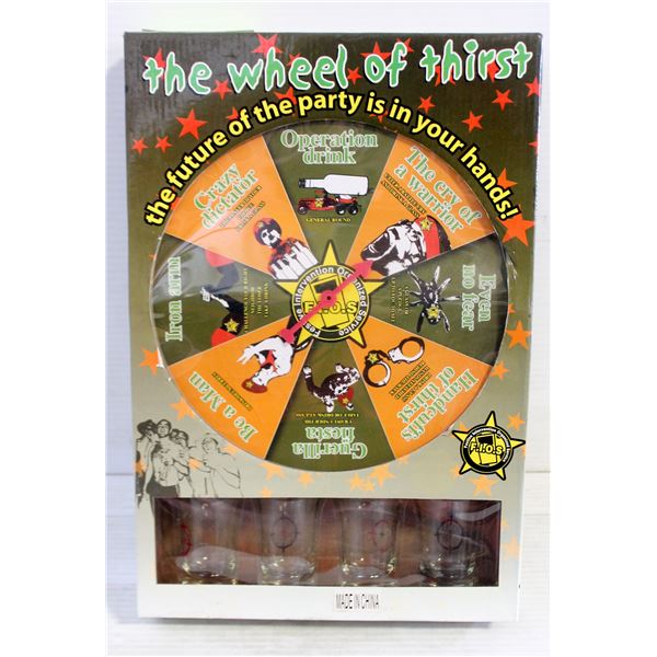 WHEEL OF THIRST DRINKING GAME