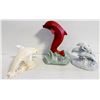 Image 1 : 3 CERAMIC DOLPHIN