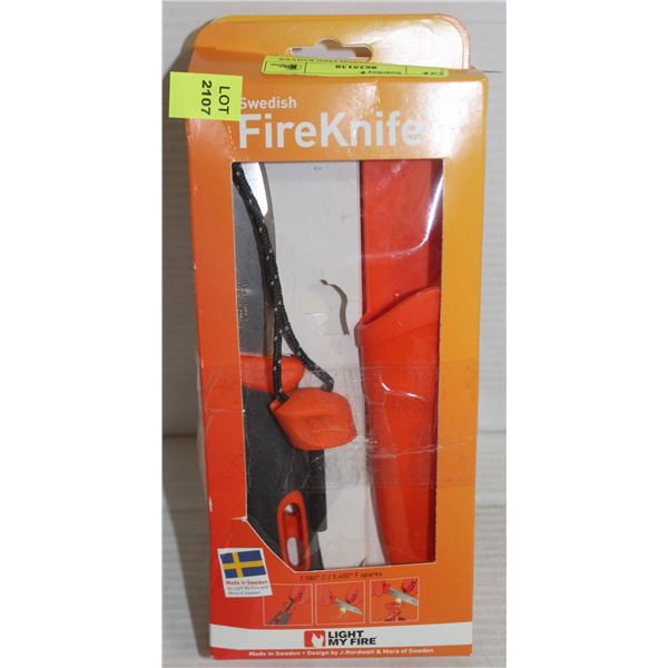 2 PACKS OF SWEDISH FIRE KNIVES