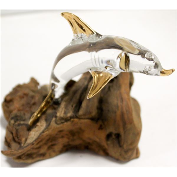 JOHN PERRY CRYSTAL DOLPHIN DRIFTWOOD