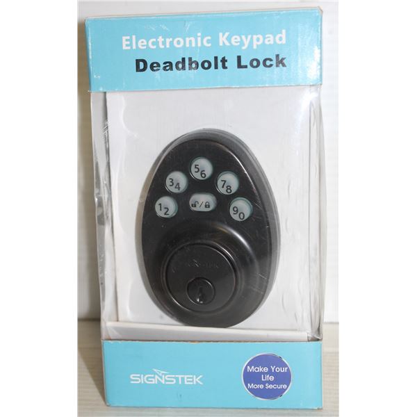 ELECTRONIC DEADBOLT LOCK