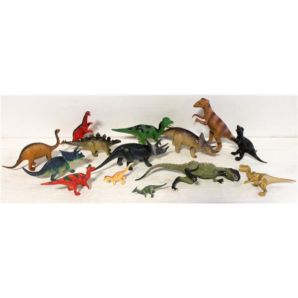 BOX OF PLAY DINOS