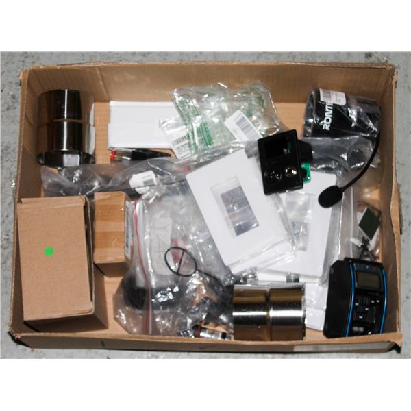BOX OF ALL DIFFERENT KINDS OF PARTS