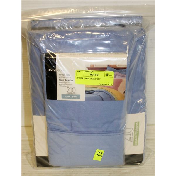 DOUBLE BED SHEET SET