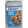 Image 1 : CASE OF QUEST CHOCOLATE CHIP PROTEIN COOKIES