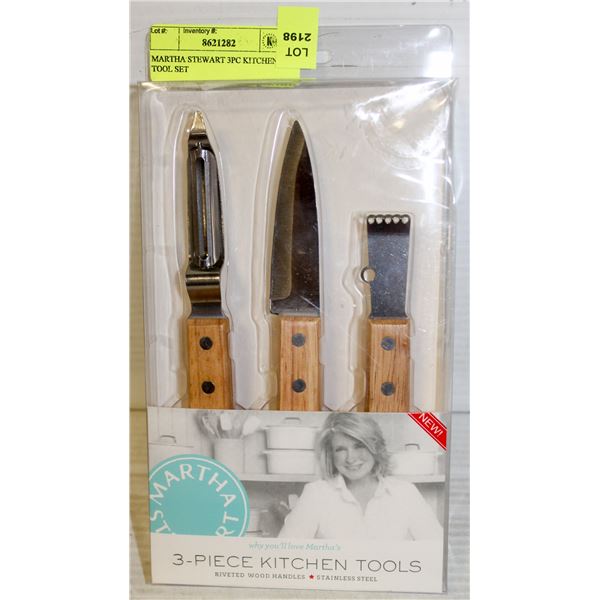 MARTHA STEWART 3PC KITCHEN TOOL SET