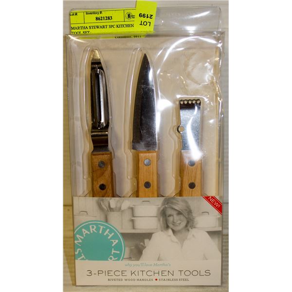 MARTHA STEWART 3PC KITCHEN TOOL SET