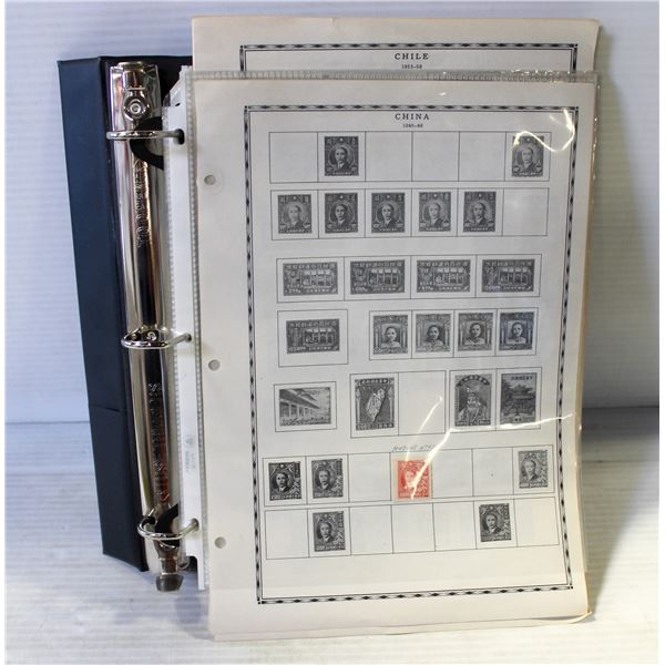 STAMP COLLECTION BINDER