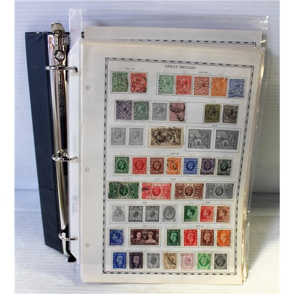STAMP COLLECTION BINDER