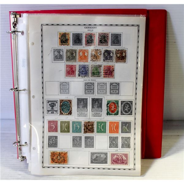 GERMAN STAMP COLLECTION DEUTSCHES REICH