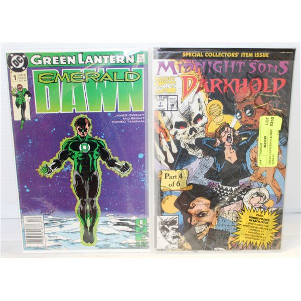 GREEN LANTERN #1 & MIDNIGHT SONS #1