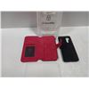 Image 5 : NEW RED RETRO LEATHER S20 PHONE CASE SET