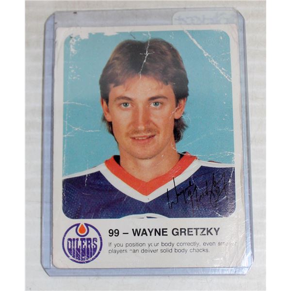 WAYNE GRETZKY CARD