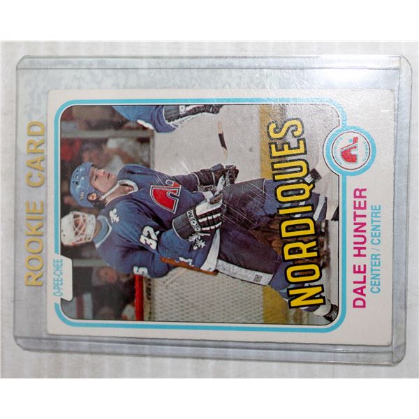 DALE HUNTER ROOKIE CARD