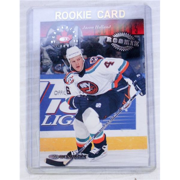 JASON HOLLAND ROOKIE CARD