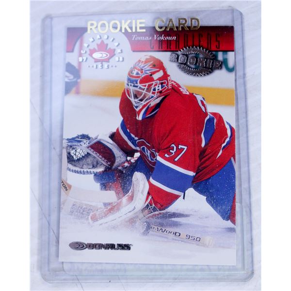 TOMAS VOKOUN ROOKIE CARD