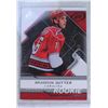 Image 2 : BRANDON SUTTER GAME USED ROOKIE CARD
