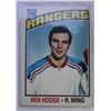 Image 2 : 25)  VINTAGE KEN HODGE 1976-77 OPC HOCKEY CARD.