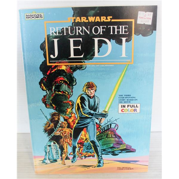 1983 RETURN OF THE JEDI MARVEL BOOK