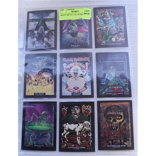 HEAVY METAL COLLECTIBLE CARDS