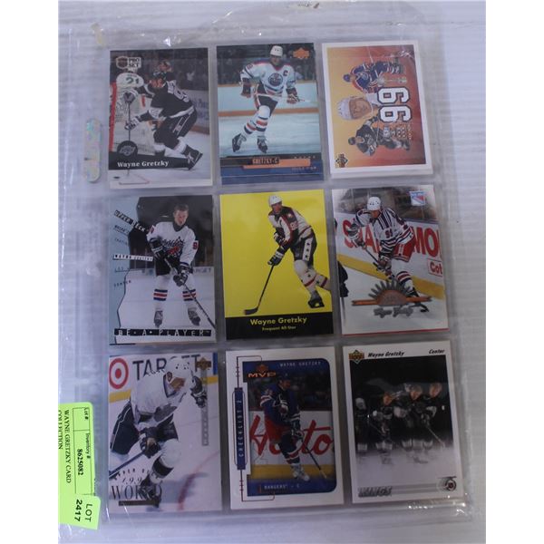 WAYNE GRETZKY CARD COLLECTION