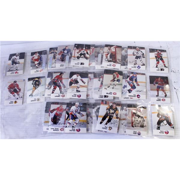 ESSO NHL ALL STAR SIGNATURE COLLECTION CARDS