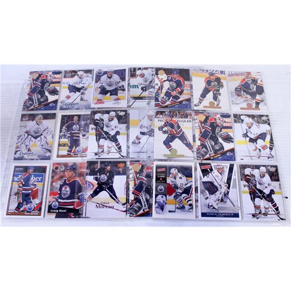 OILERS HOCKEY CARDS COLLECTION