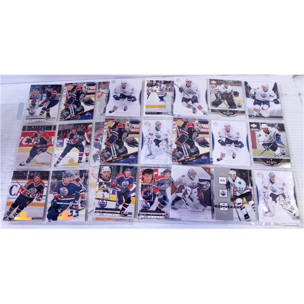 OILERS HOCKEY CARDS COLLECTION