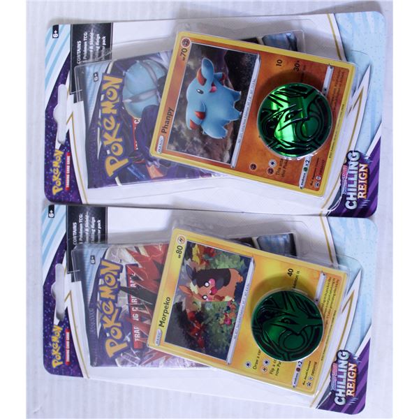 POKEMON 2 CHECKLANE BLISTER BOOSTER PACKS NEW