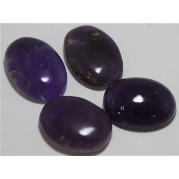 #7-AMETHYST GEMSTONES 64.75ct