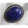 Image 1 : #66-NATURAL LAPIS LAZULI RING SIZE 6.5
