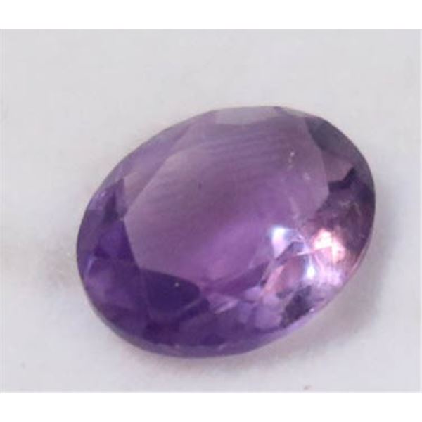 #192-PURPLE AMETHYST GEMSTONE 3.85ct/10.2X12.1MM