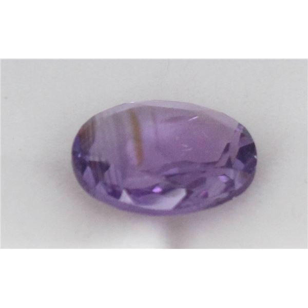 #191-PURPLE AMETHYST GEMSTONE 3.95ct/10.2X12.2MM