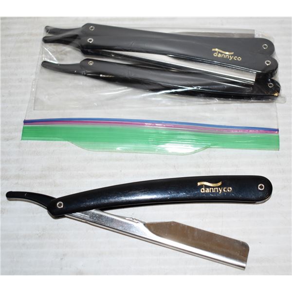 LOT OF 4 NEW DANNYCO STRAIL RAZORS
