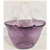 Image 1 : AMETHYST COLOURED PURSE VASE