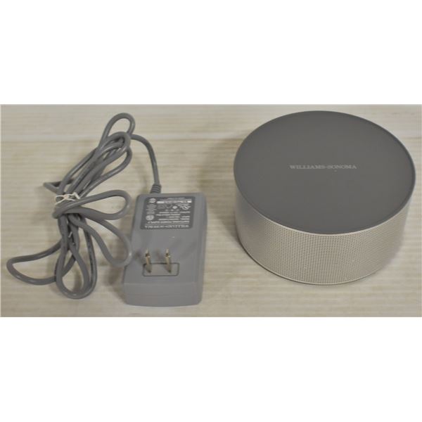 WILLIAMS-SONOMA BLU-TOOTH SPEAKER WITH LINE-IN,